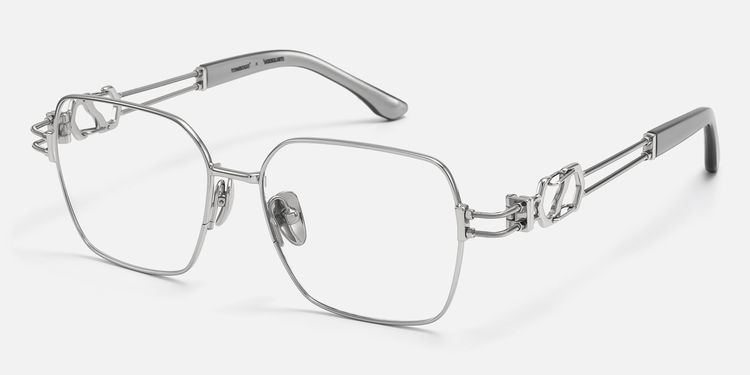The Architect - Silver Carabiner Glasses by Vooglam