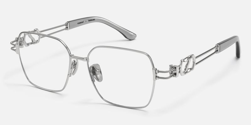 The Architect - Silver Carabiner Glasses by Vooglam