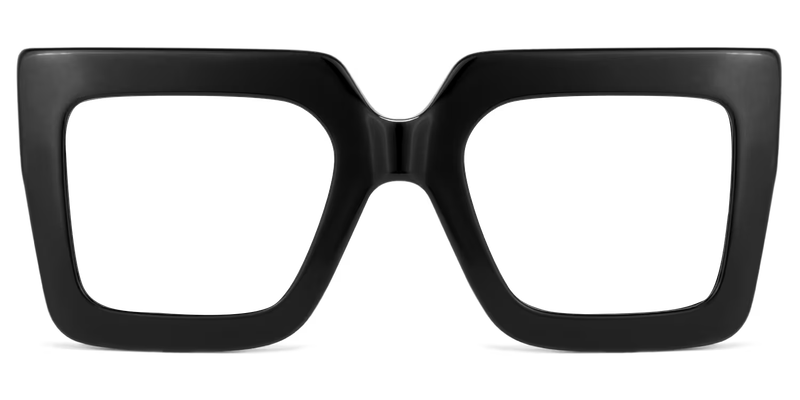 Libby - Butterfly Black Eyeglasses