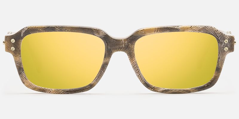 Anacortes - Light Brown Pattern Guitar Glasses by Vooglam