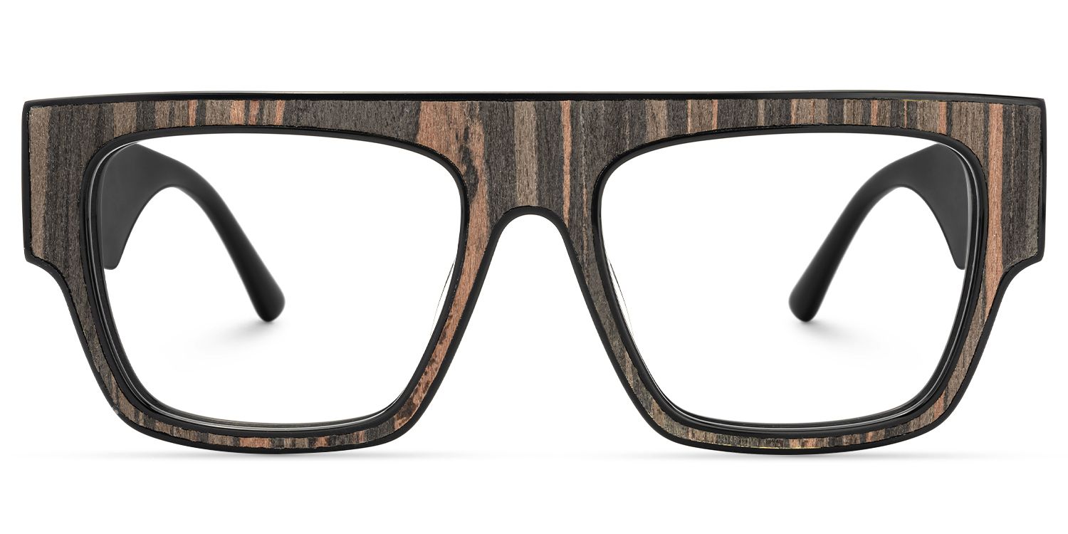 Wandrea - Aviator Brown Eyeglasses by Vooglam Product Details 1