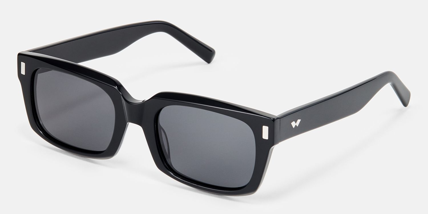 Lunaris - Rectangle Rectangle Sunglasses by Vooglam - Front View