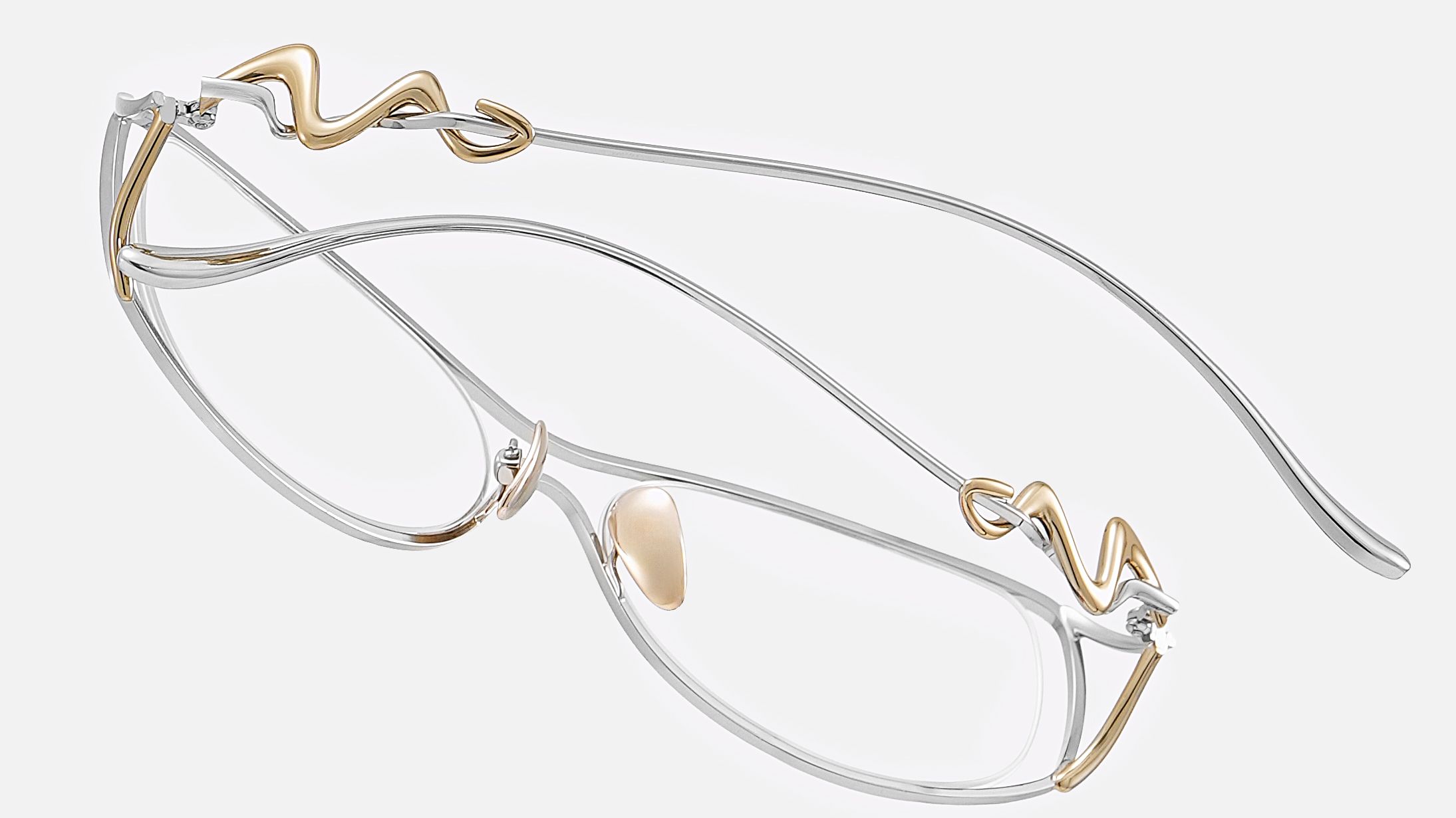 Vooglam Okinawa Eyeglasses Premium Craftsmanship Details: Minimal metal, unexpected lines