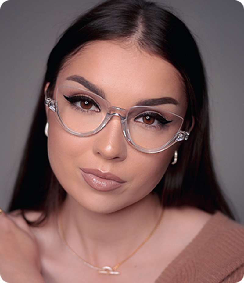 Pereyra - Rectangle Black Eyeglasses - 5