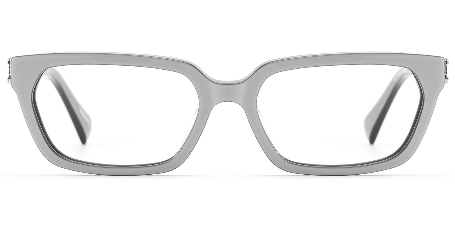 Scarpa - Pearlescent Silver Double Wire Glasses by Vooglam Product Details 1