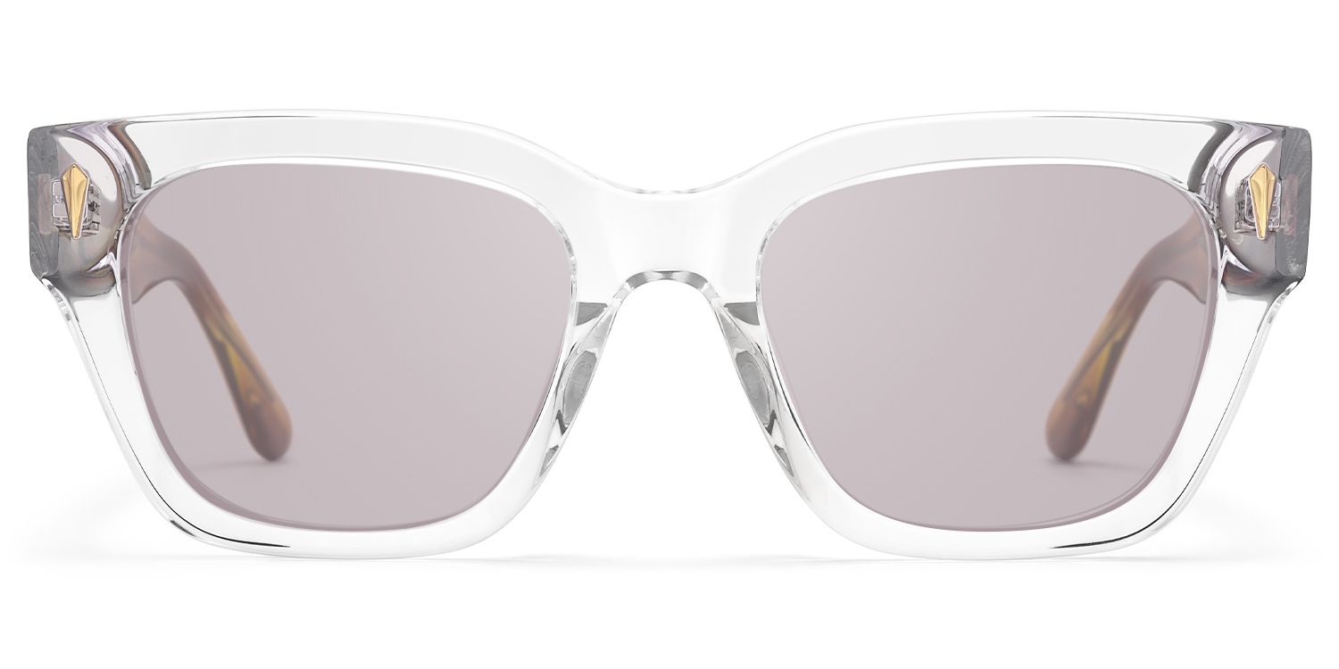 Asante - Crystal Brown Tinted Sunglasses by Vooglam Product Details 1