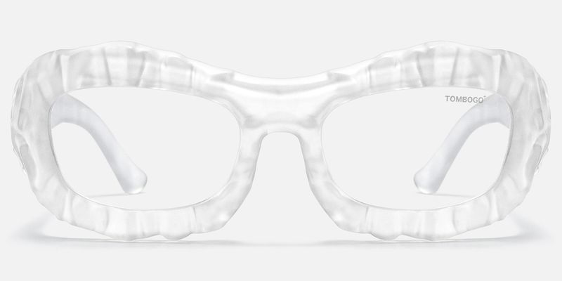 The Geologist - Clear Transparent Marble Glasses by Vooglam