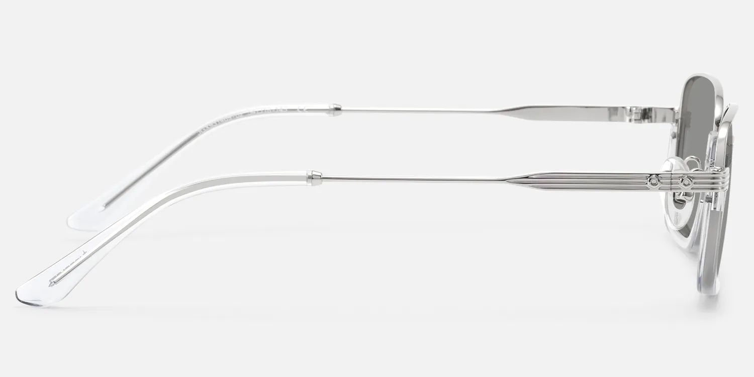 Aviator Gold Sunglasses | Vooglam.com Side View