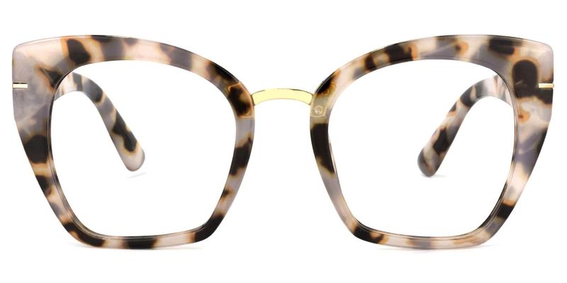 Paulina - Square Tortoise Eyeglasses