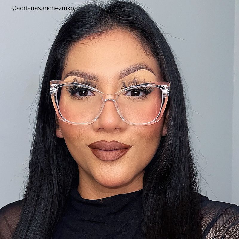 Raquel - Square Crystal Eyeglasses - 13