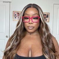 Cassiel - Rectangle Pink Eyeglasses - 11