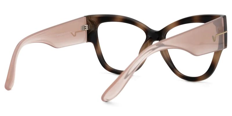 Elektra - Cat Eye Tortoise Eyeglasses - 3