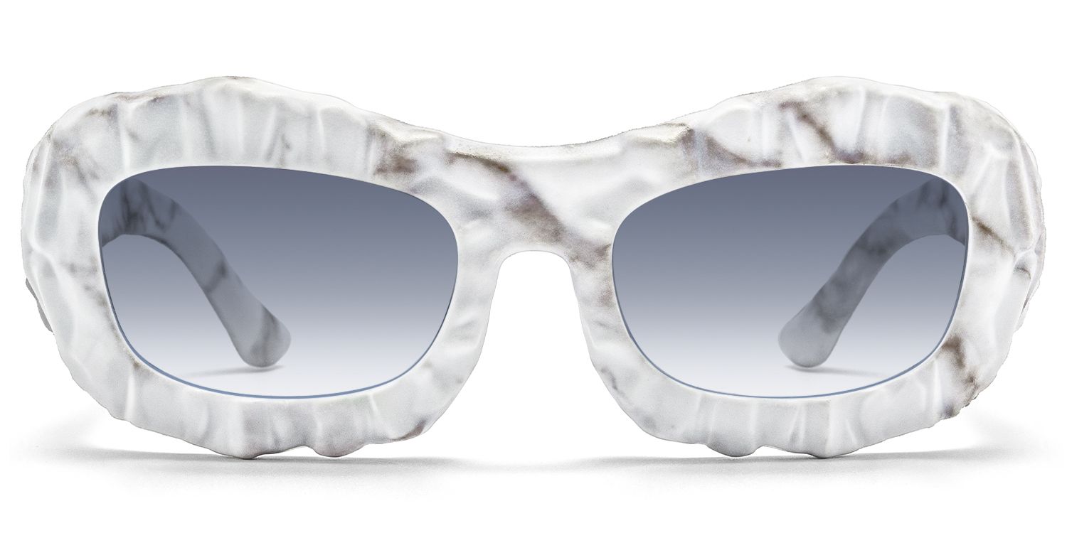 The Geologist - Marbled Gradient Gray Sunglasses by Vooglam Product Details 1