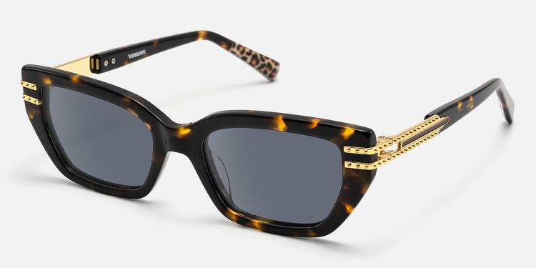 Nomad - Tortoise Cateye Sunglasses with Rivet by Vooglam
