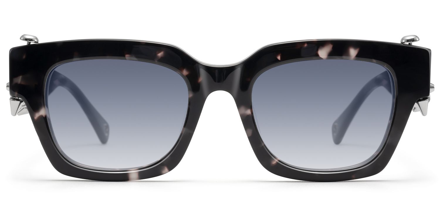 Sabrina - Piercing Black Tortoise Sunglasses by Vooglam Product Details 1