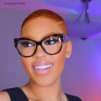 Elektra - Cat Eye Tortoise Eyeglasses - 13