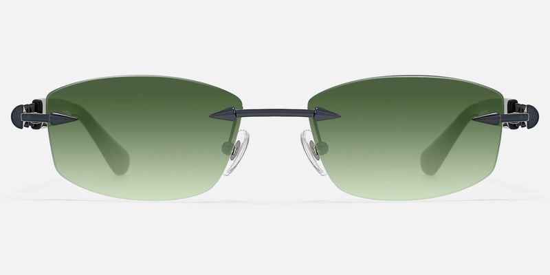 Fracture - Spike Frameless Gradient Green Shades by Vooglam