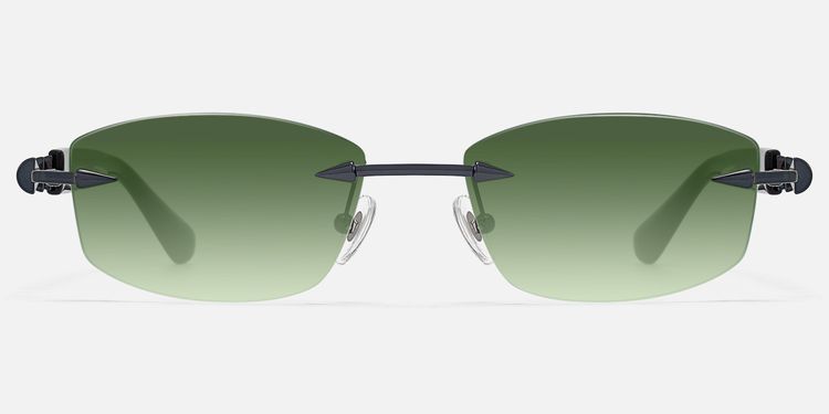 Fracture - Spike Frameless Gradient Green Shades by Vooglam