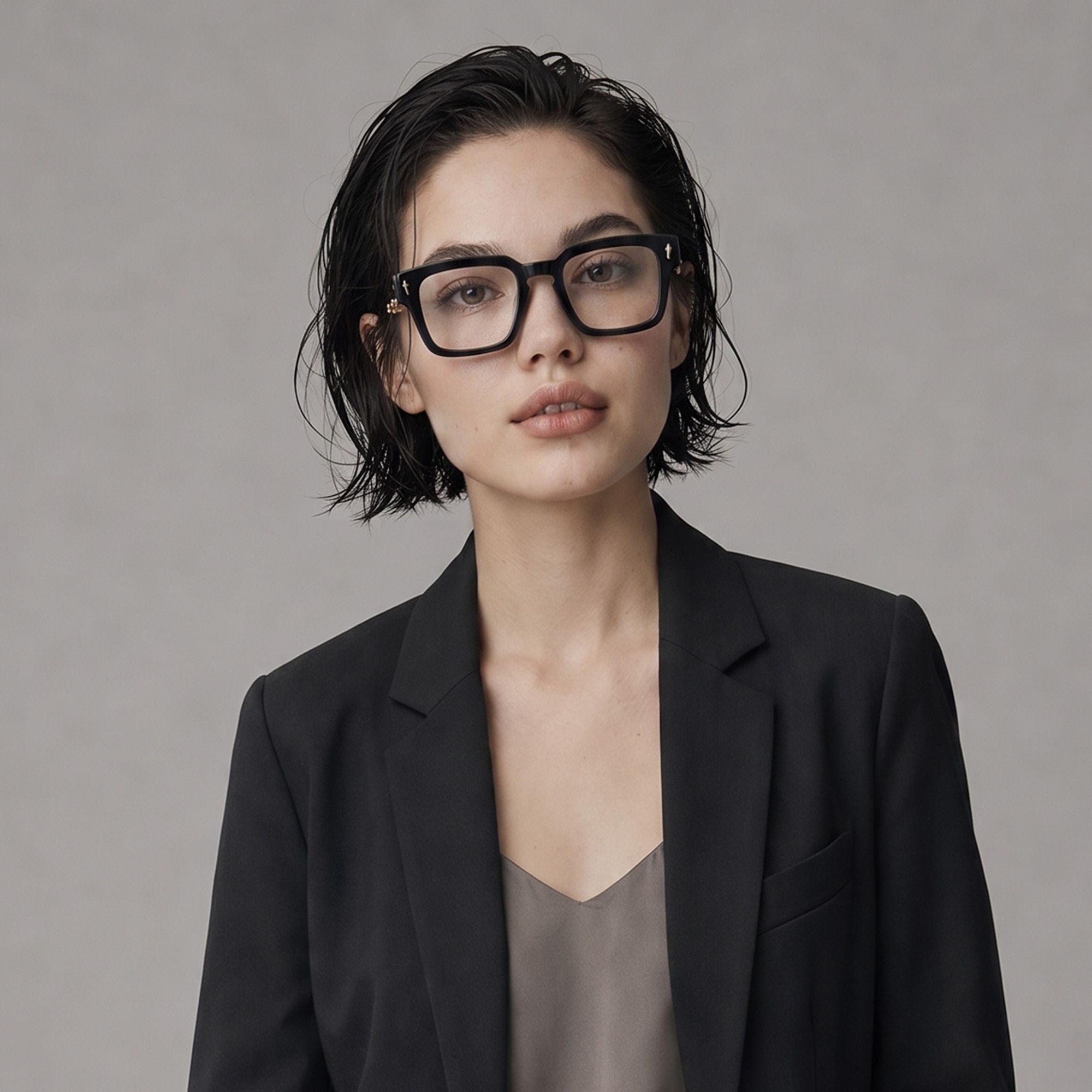Brand Story: Behind the design of Stiletto - Black & Gold Sword Rectangle Glasses by Vooglam