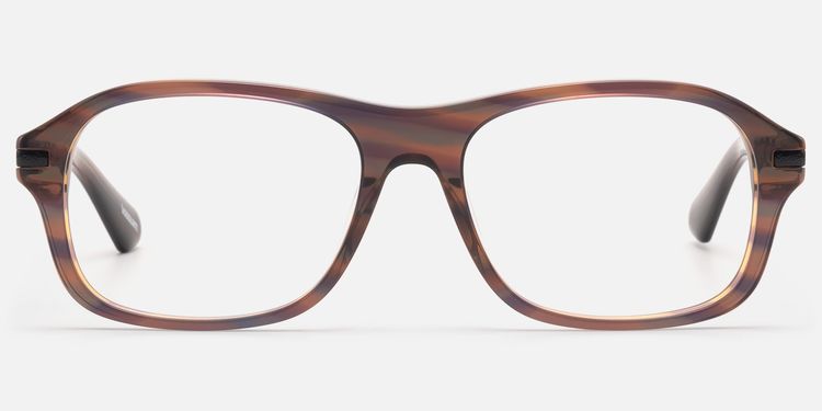 Albini - Retro Red Brown Horn Chain Navigators by Vooglam