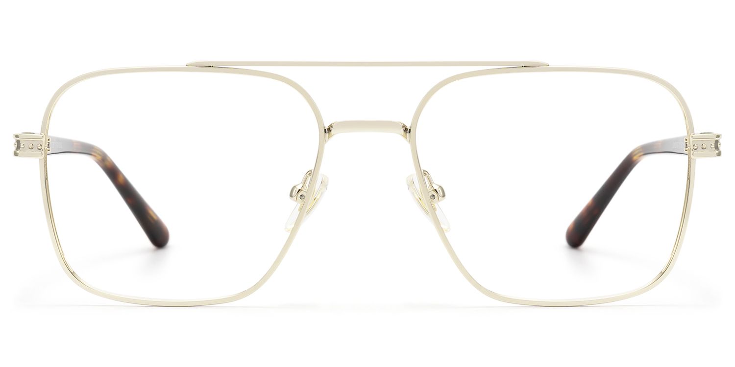 Kovar - Vintage Gold Double Bridge Aviator by Vooglam Product Details 1