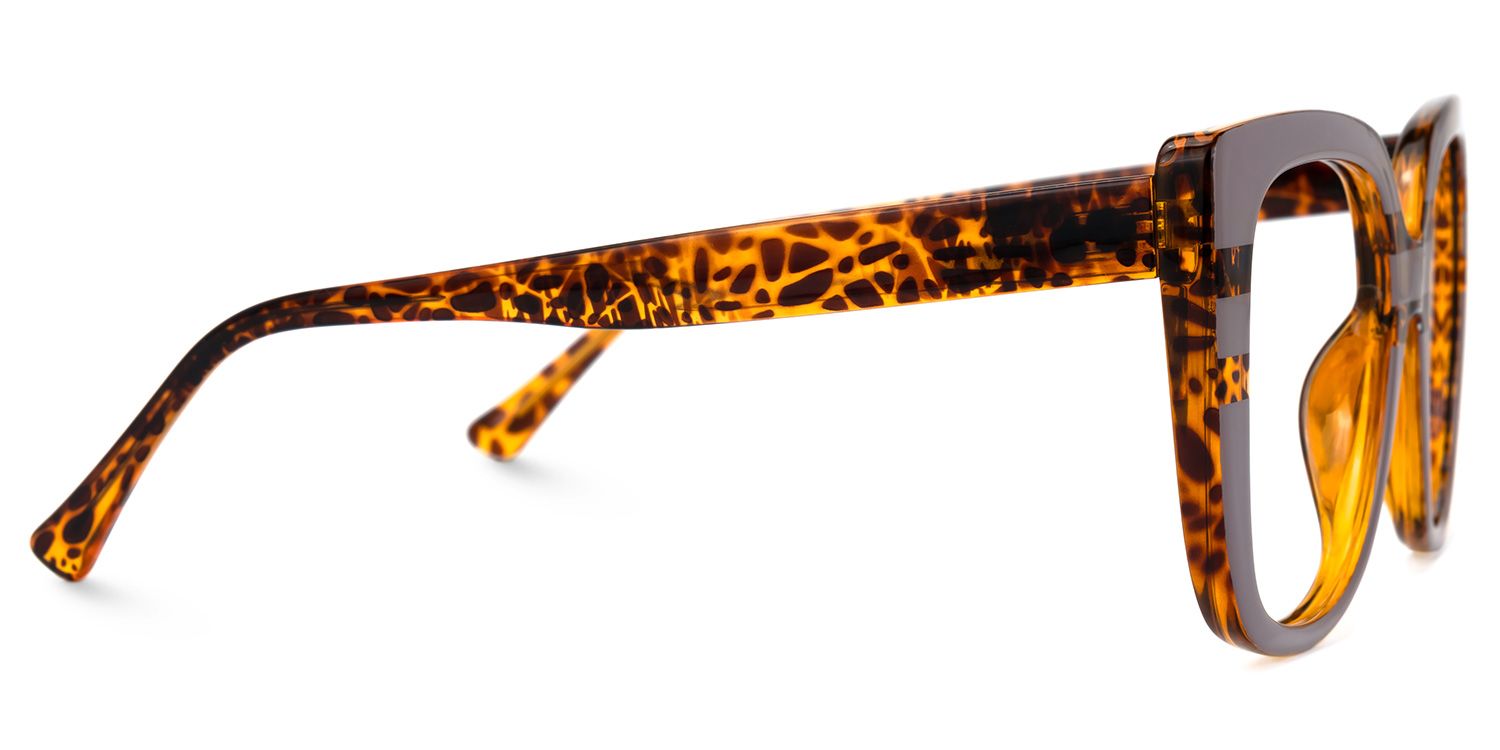 Sargent - Square Mauve Eyeglasses | Vooglam 4