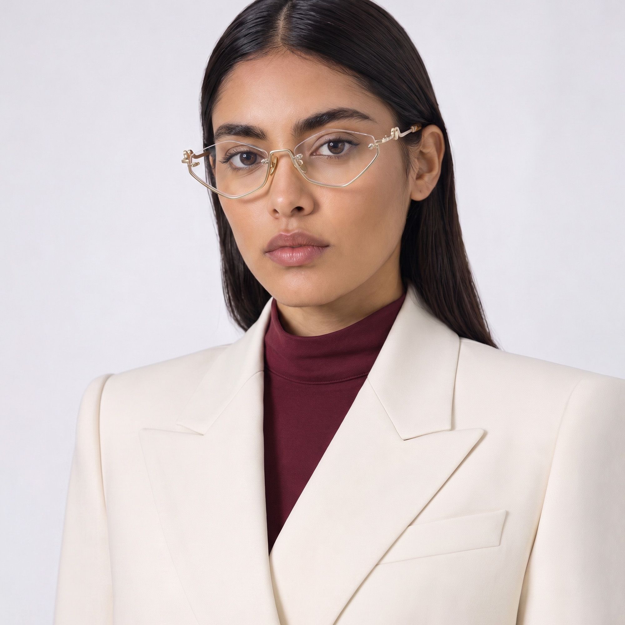 Brand Story: Behind the design of Niseko - Matte Brushed Gold Geometric Glasses by Vooglam