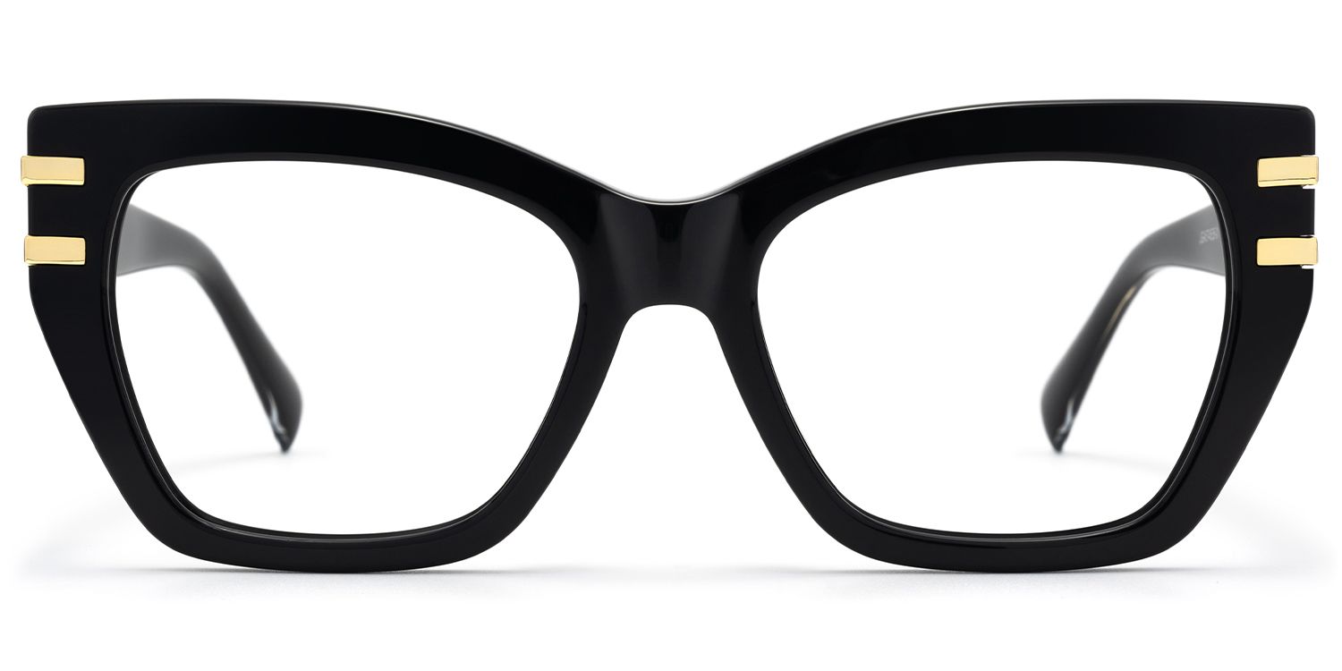 Warrior - Butterfly Black Eyeglasses by Vooglam Product Details 1
