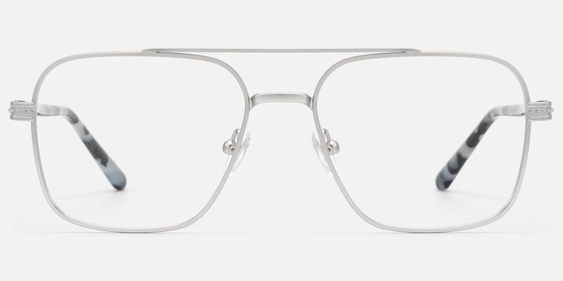 Kovar - Aviator Silver Eyeglasses