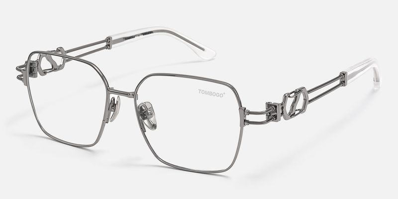 The Architect - Gunmetal Carabiner Glasses by Vooglam