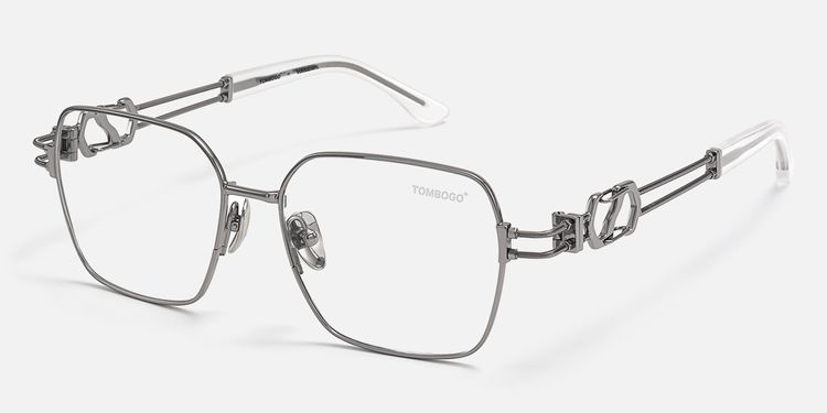 The Architect - Gunmetal Carabiner Glasses by Vooglam