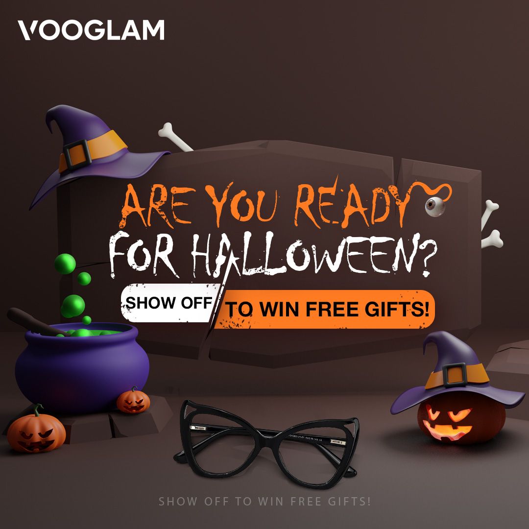 Halloween glasses frames limited sale on Vooglam