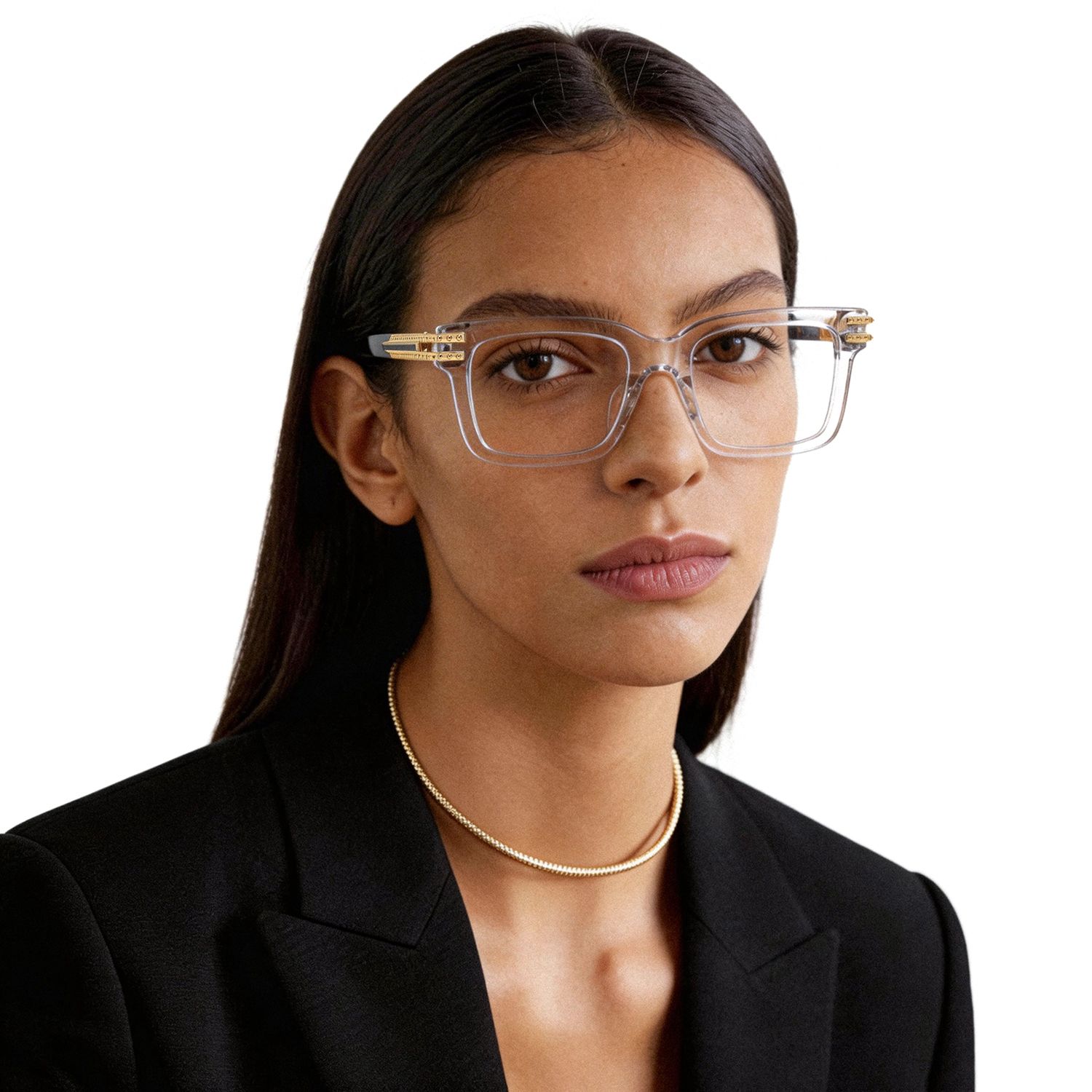 Brand Story: Behind the design of Anansi - Clear Square Glasses with Gold Details by Vooglam
