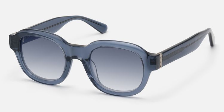 Eerie - Clear Blue Gray Tinted Oversized Shades by Vooglam