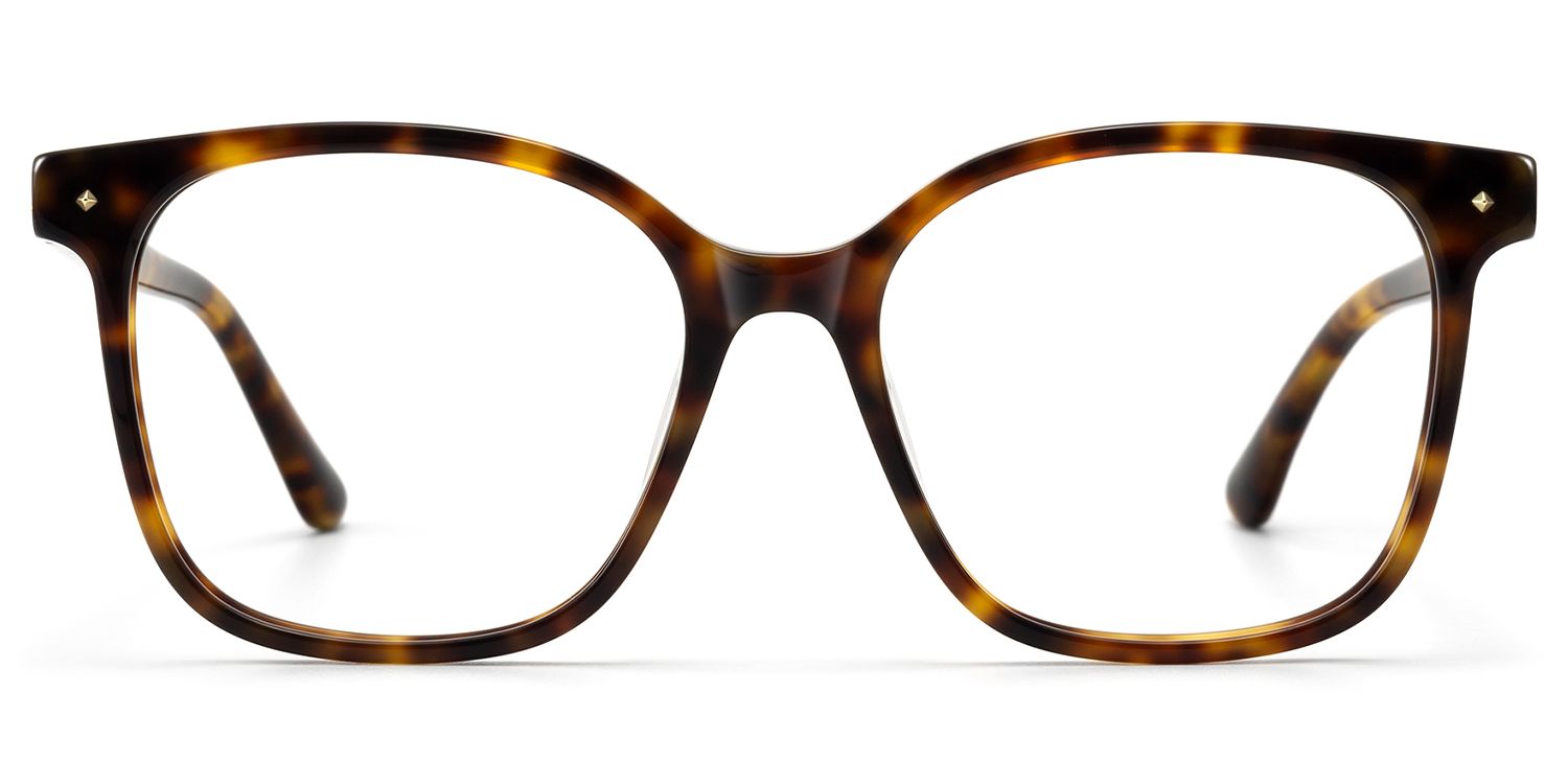 Spacek - Boho Square Tortoise Eyeglasses by Vooglam Product Details 1