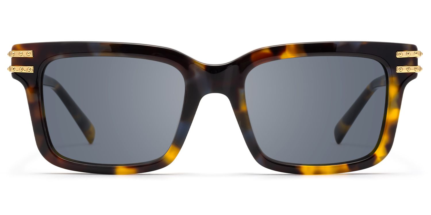 Anansi - Tortoise Rectangle Sunglasses by Vooglam Product Details 1