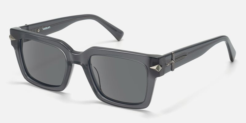 Covenant - Gray Transparent Sword Sunglasses by Vooglam