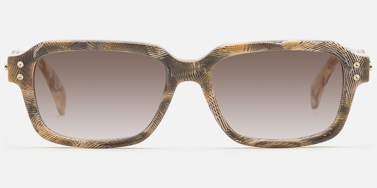 Anacortes - Gradient Brown Pattern Guitar Shades by Vooglam