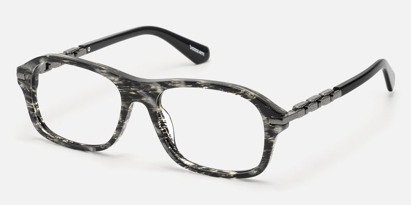 Albini - Rectangle Tortoise Eyeglasses