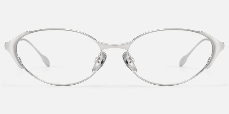 Ebisu - Oval Silver Eyeglasses