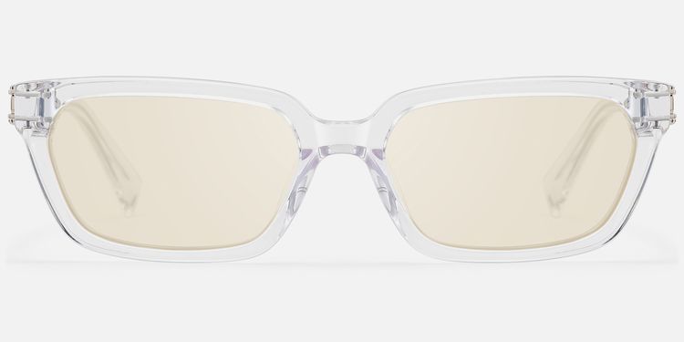 Scarpa - Clear Double Wire Light Tint Sunglasses by Vooglam