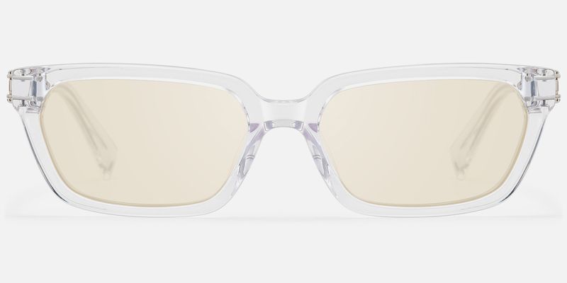 Scarpa - Clear Double Wire Light Tint Sunglasses by Vooglam