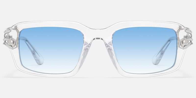 Vorpal - Thorn Deco Clear Blue Sunglasses by Vooglam
