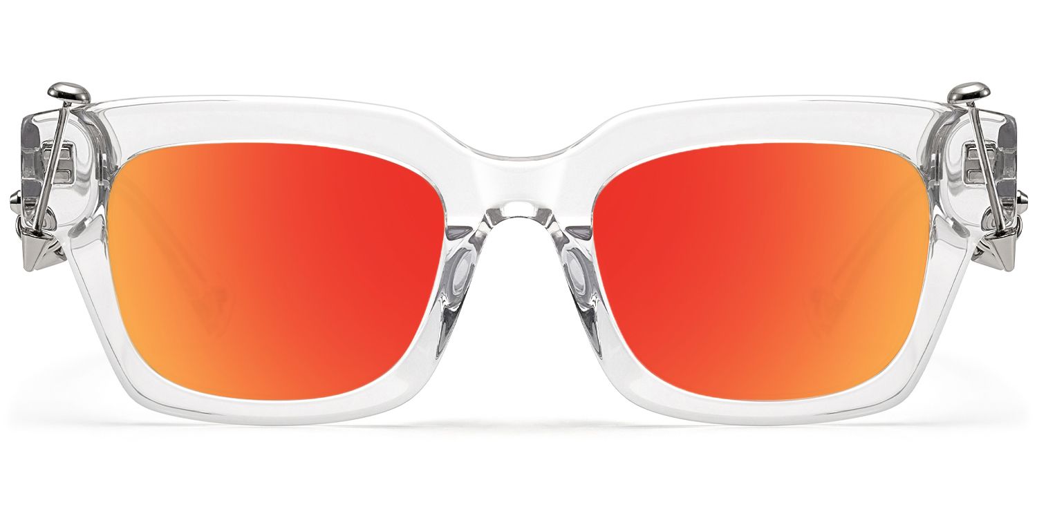 Sabrina - Gothic Clear Mirror Sunglasses by Vooglam Product Details 1