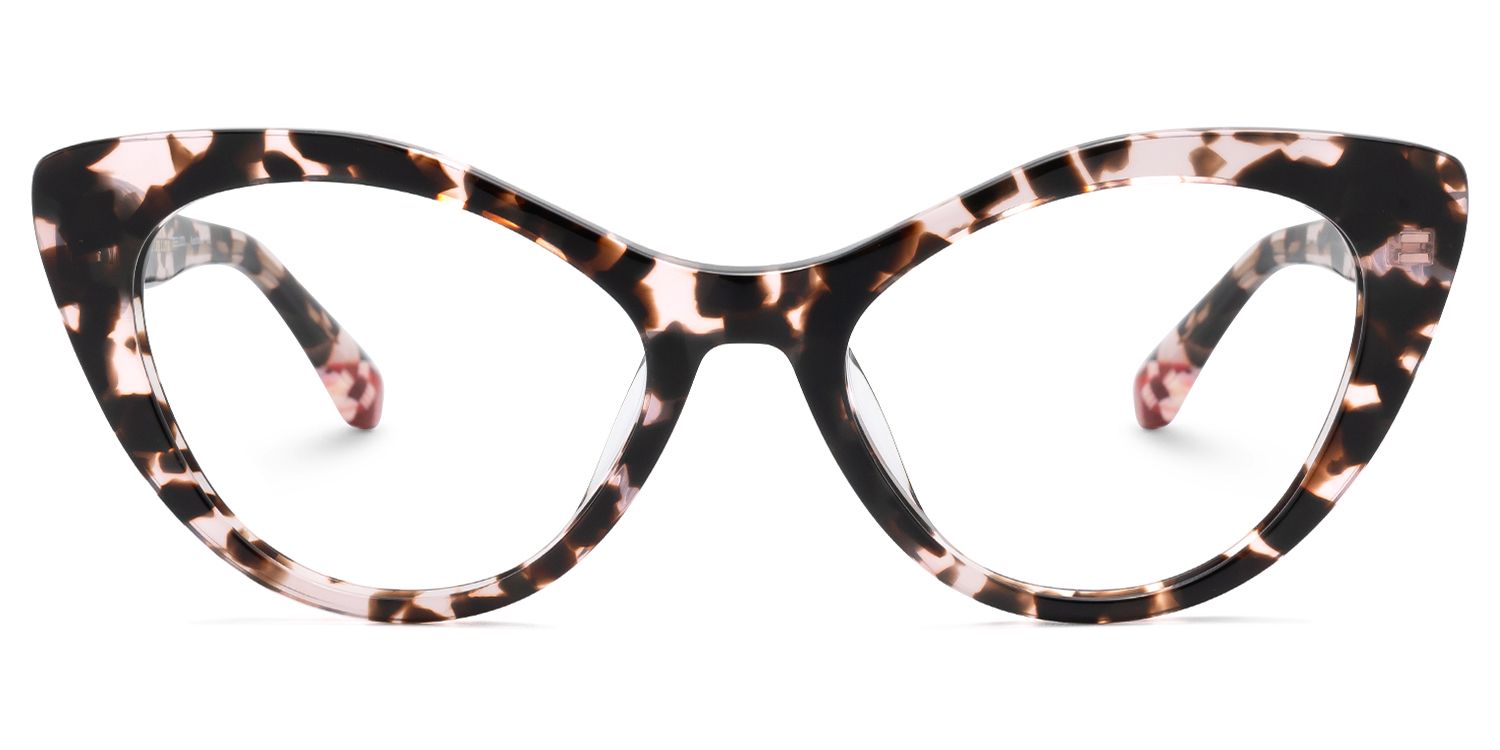 Naira - Cat Eye Floral Eyeglasses by Vooglam Product Details 1