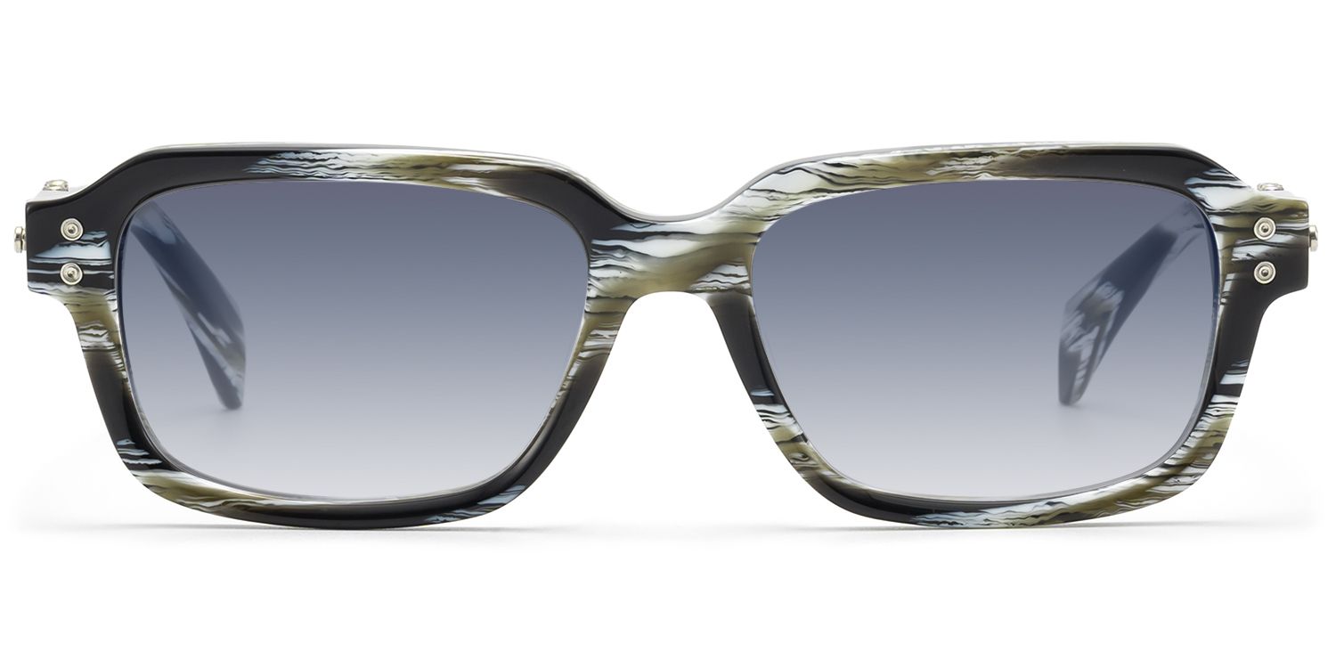 Anacortes - Gray Horn Rim Gradient Guitar Shades by Vooglam Product Details 1