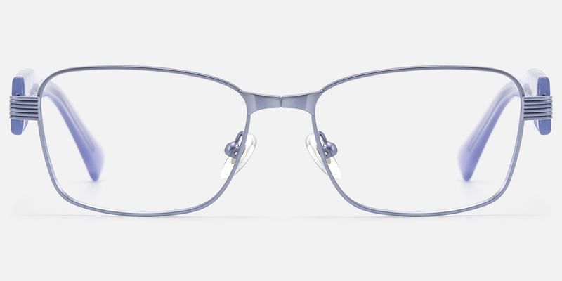 Toyo - Matte Purple Pearlescent Acetate Glasses by Vooglam