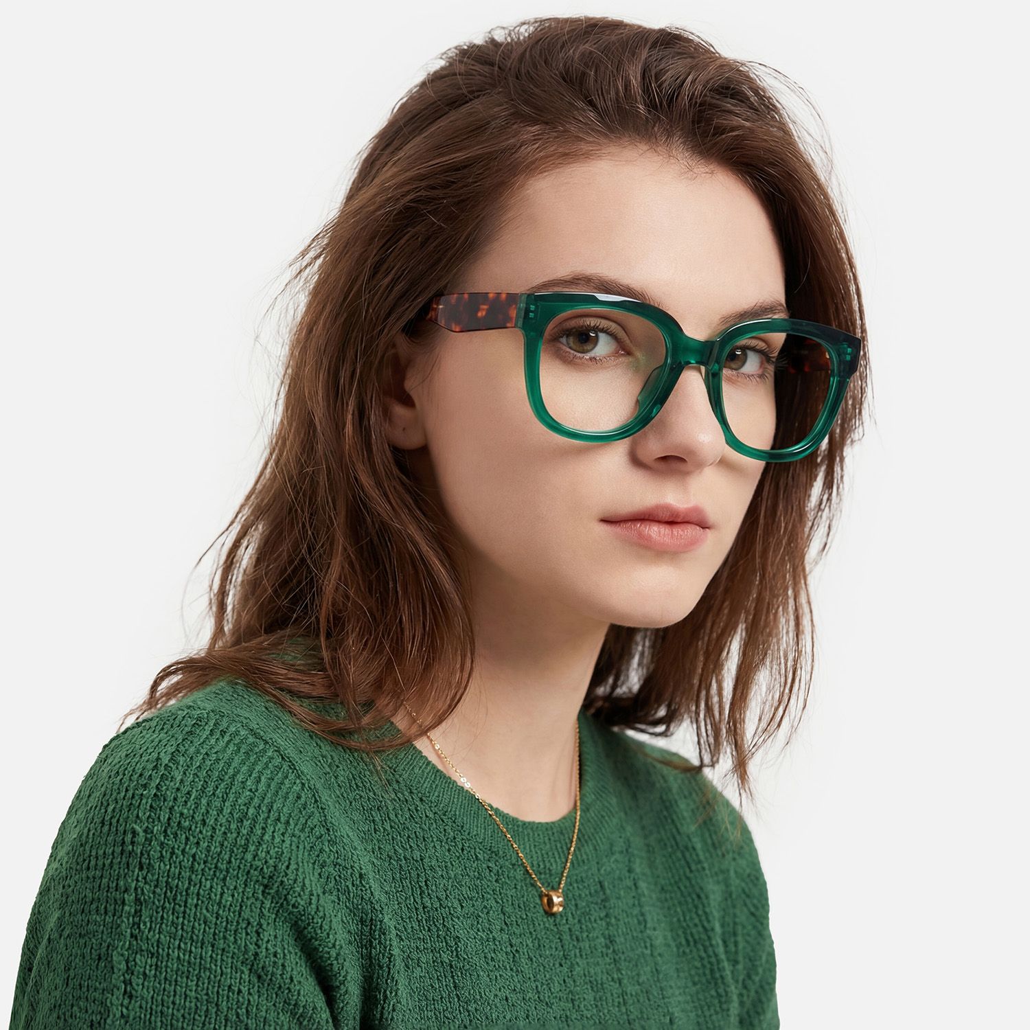 Brand Story: Behind the design of Vernetta - Clear Green Frame Glasses with Tortoise by Vooglam