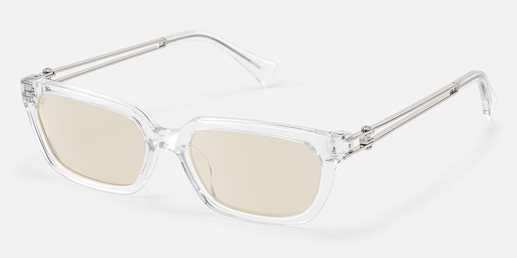 Scarpa - Clear Double Wire Light Tint Sunglasses by Vooglam