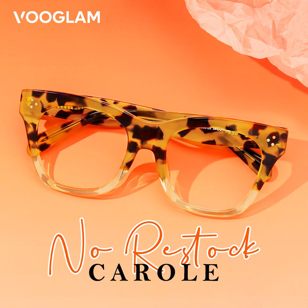 Chubby face glasses for round face female - Vooglam